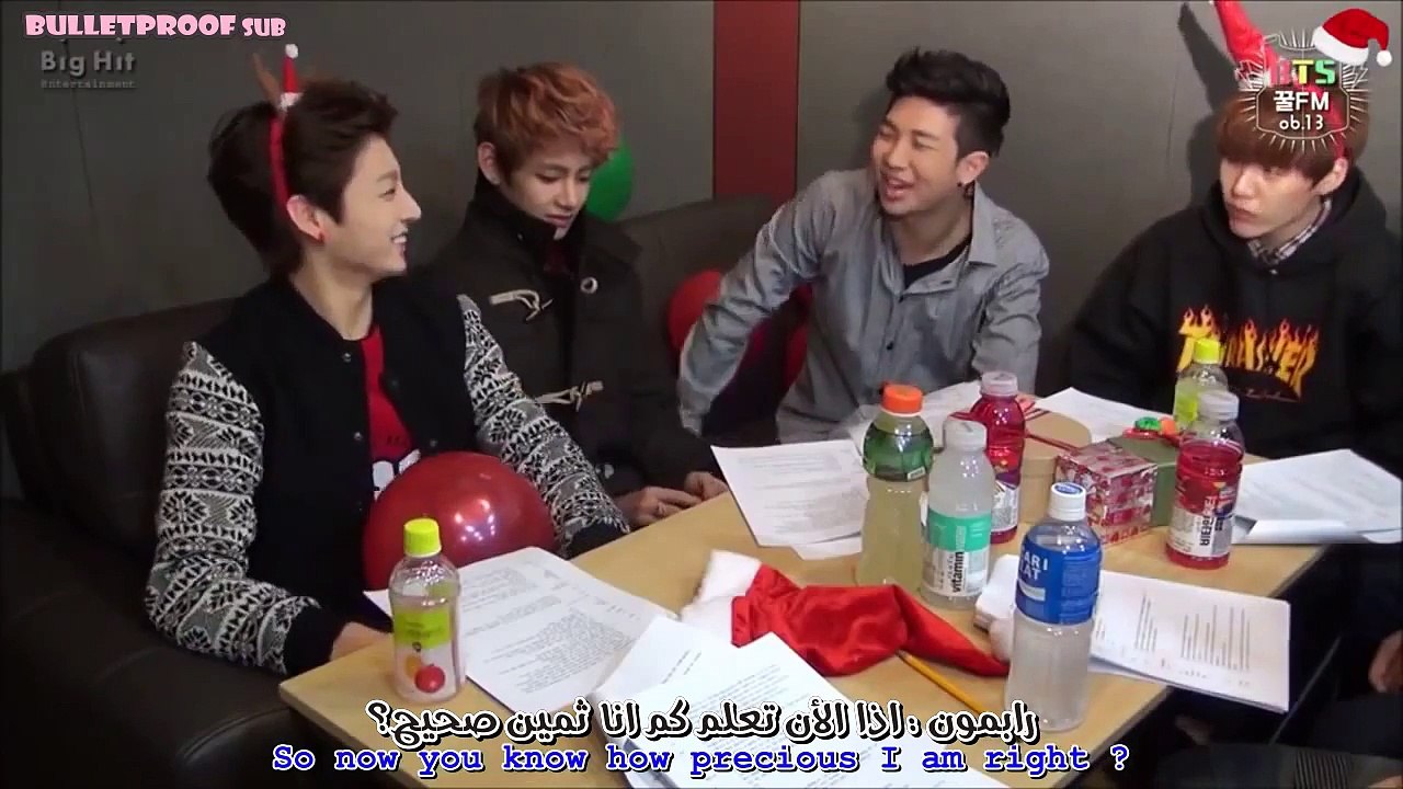 BTS FM 06/13 The very happy Christmas with BTS! Part 1