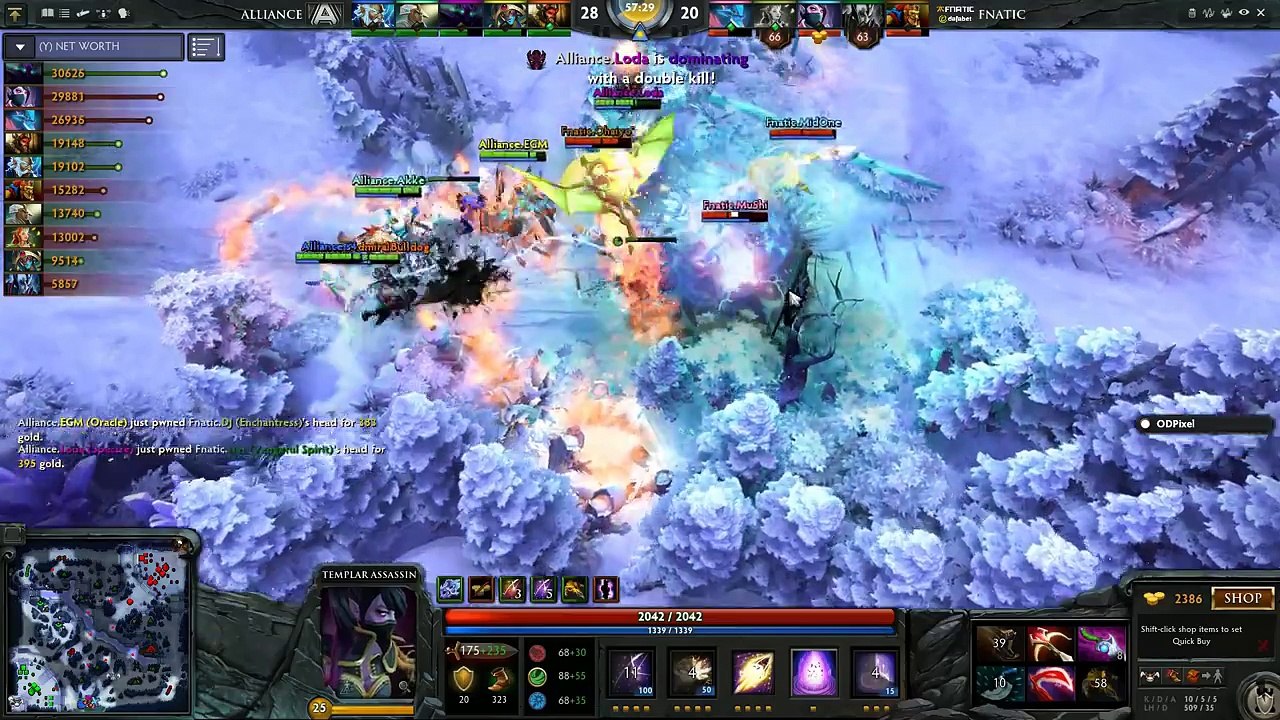 Dota 2 RAGE Shanghai - Alliance vs Fnatic | EPIC Game - So Intense
