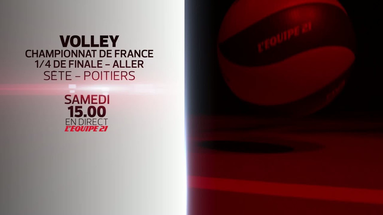 VOLLEY - SETE / POITIERS 1/4 ALLER : BANDE-ANNONCE