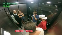 Liquid Ass Farting - Elevator Prank GONE WRONG - LADY THROWS SODA