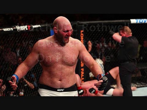 watch UFC Rothwell vs Dos Santos live streaming