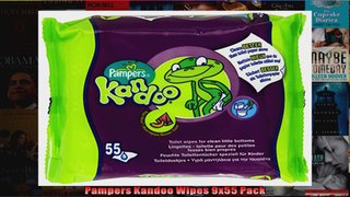 Pampers Kandoo Wipes 9x55 Pack