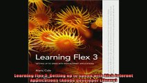 READ book  Learning Flex 3 Getting up to Speed with Rich Internet Applications Adobe Developer  BOOK ONLINE