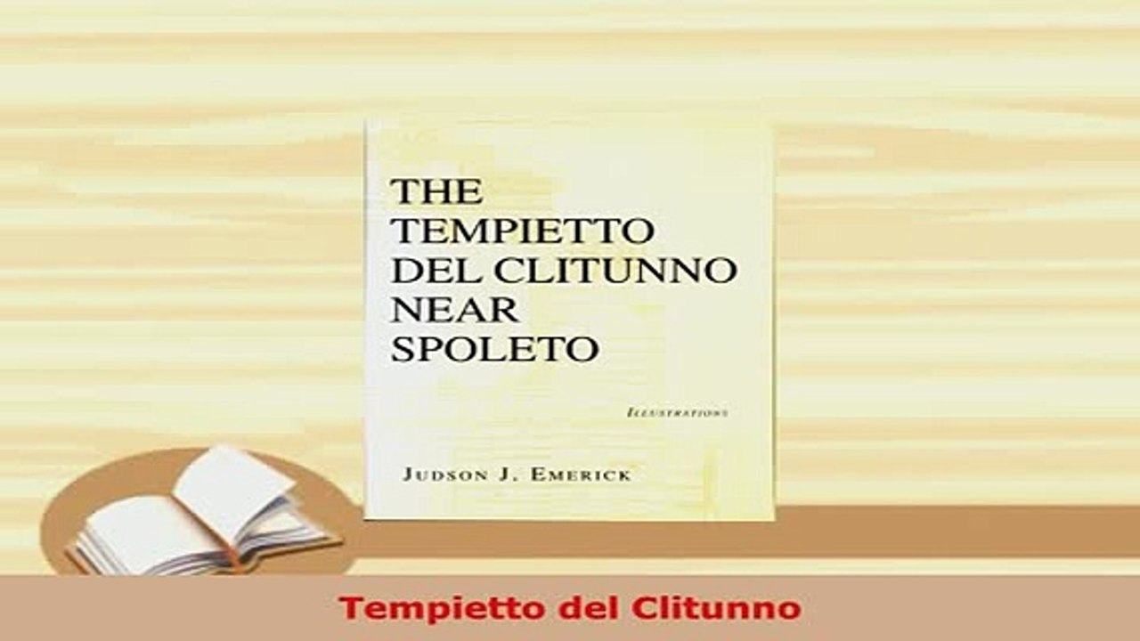 Download  Tempietto del Clitunno PDF Online