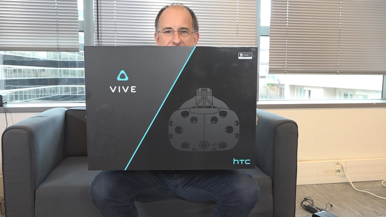 On a reçu le HTC VIVE !!