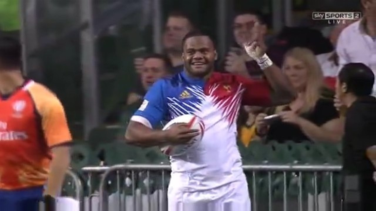 France 7 s'incline de justesse face à la Nouvelle-Zélande au Hong Kong 7s