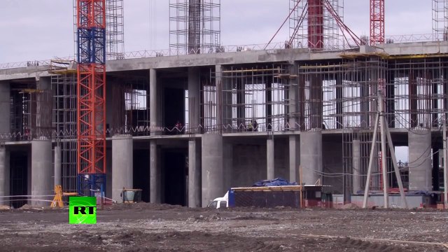 2016 год. Стадион Нижний Новгород строится