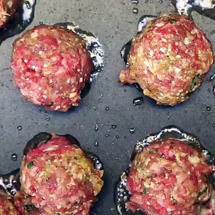 Garlic Bread Meatball Sliders