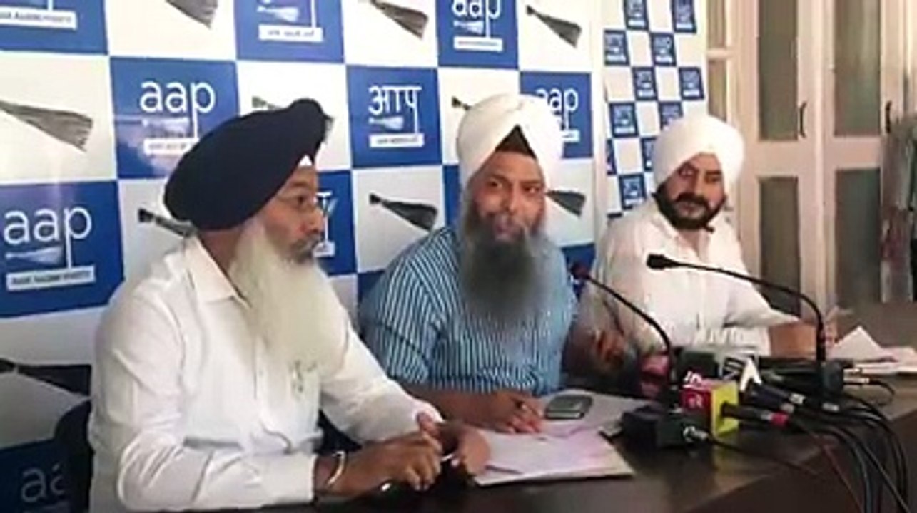 Press conference on Gurdwara Sees Ganj sahib piaoo demolition