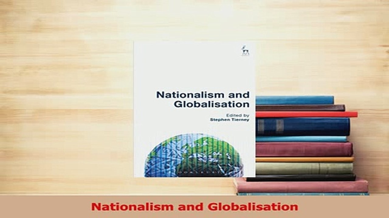 PDF  Nationalism and Globalisation Download Full Ebook