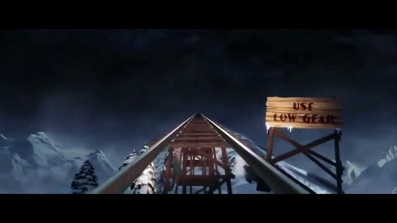 The Polar Express Roller Coaster Scene video Dailymotion