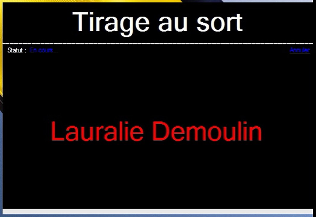 Tirage au sort du wk du 08 avril 2016