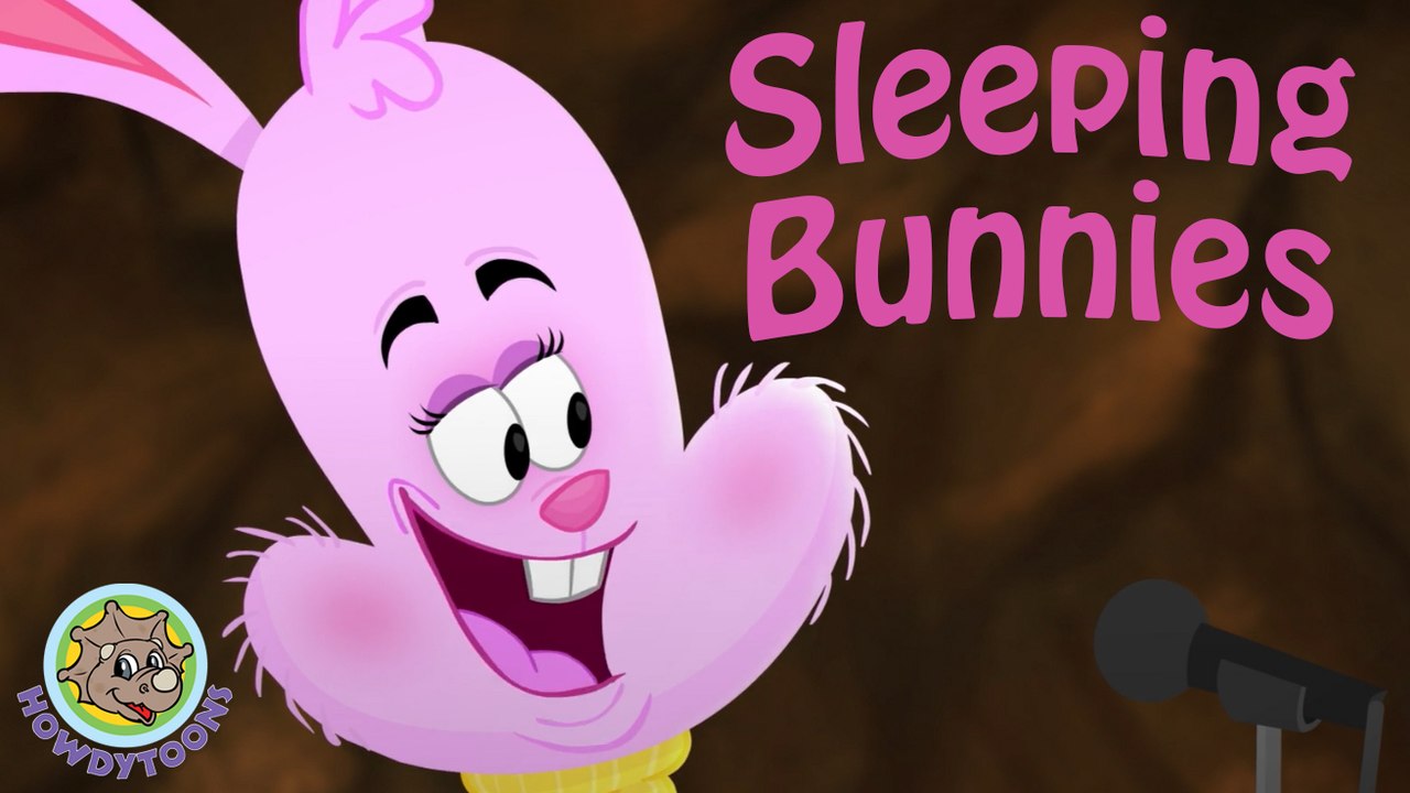 Sleeping Bunnies Song - Music for Children - Rainbow Songs by Howdytoons