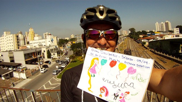 Convite, Pedal Solidário, entrega de Donativos, Lar São Francisco de Idosos, Taubaté, SP, Brasil, (7)