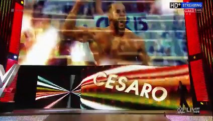 Cesaro Returns to WWE Monday Night Raw on 4th April 2016