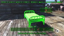 Fallout 4 Settlement Tutorial King bed with canopy PS4  No Mods latest Version 2016