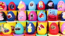 Surprise Eggs Spider-Man Peppa Pig Angry Birds Frozen Disney Huevos con Sorpresas Toy Videos