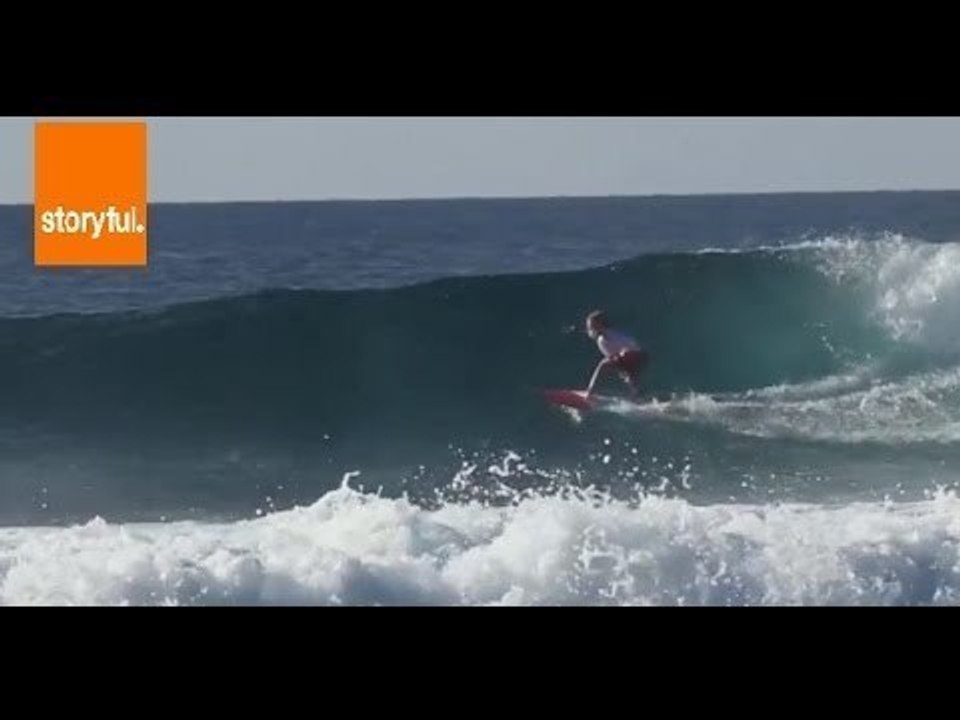 Kid Surfer Flaunts His Flawless Skills