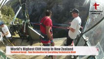 World s Highest Cliff Jumping  What Happens NEXT