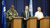 KFOR -- Joint press conference UNMIK-NATO 1 of 3.wmv