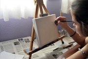 Oil Painting Time-lapse Video