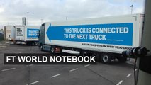 'Self-driving trucks' march across Europe