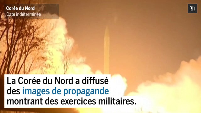 La Corée du Nord diffuse des images d'importants exercices militaires