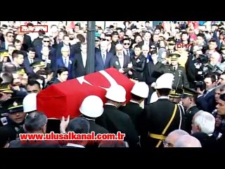 Kahraman şehitlere veda