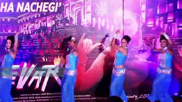 Sonakshi Sinha at 'Radha' Song Launch of 'Tevar' - Boney Kapoor, Sanjay Kapoor, Remo D'souza