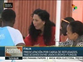 Italia teme oleada de petición de asilo por acuerdo UE-Turquía