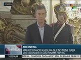 Argentina: Macri pedirá una “declaración de certeza” ante la Justicia