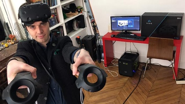 HTC Vive : Facile de paramétrer sa pièce pour la réalité virtuelle ? La réponse en vidéo