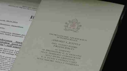 El papa se acerca a divorciados en su última exhortación apostólica