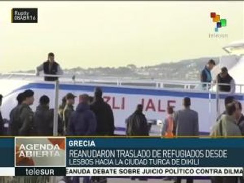 Grecia reanuda las deportaciones de refugiados hacia Turquía