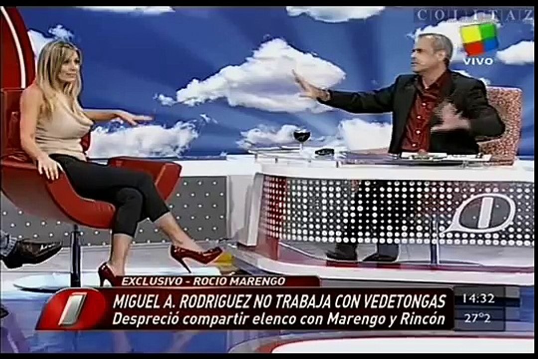 Rocio Marengo bien perra en Intrusos - Colitaz
