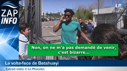 Zap : la volte-face de Batshuayi