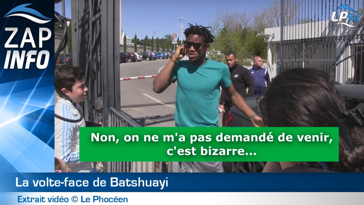 Zap : la volte-face de Batshuayi