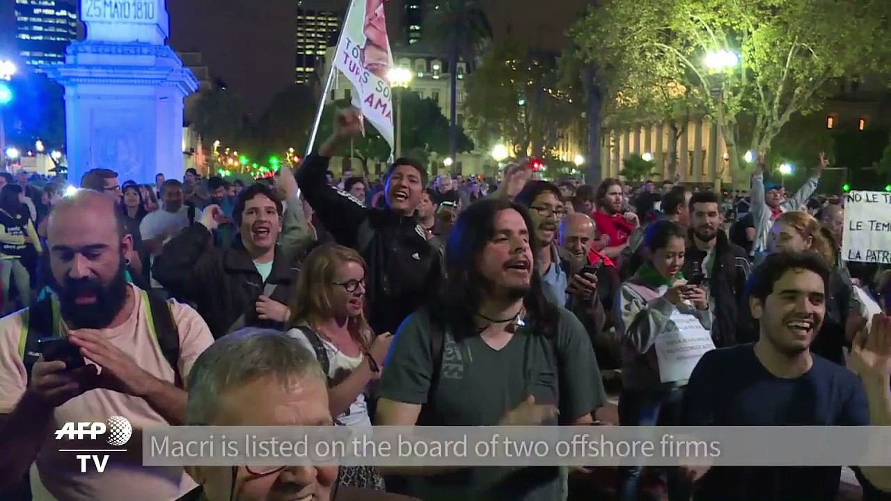 Argentine President Macri says he has 'nothing to hide'