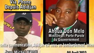 Un appel en duplex depuis la presidence Ivoirienne - Infodabidjan.net - Audio