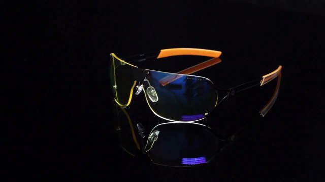 Lunettes pour écrans anti lumière bleue Gunnar Optiks DESMO - Onyx Orange