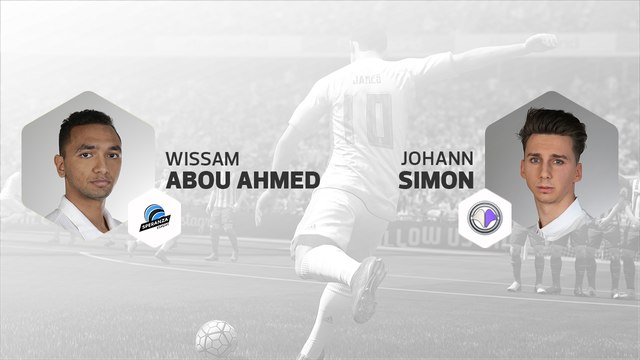 eSport - E-Football League : Wissam Abou Ahmed vs Johann Simon