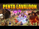 Clash of Clans: Great Attack Penta Lavaloon|3 Stars TH11 Max War Base