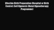 Download Effective Birth Preparation (Hospital or Birth Centre): Self Hypnosis (Natal Hypnotherapy