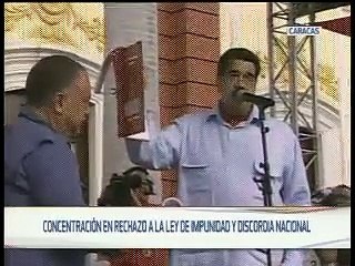Maduro le solicitó al TSJ que declare inconstitucional la ley de amnistía