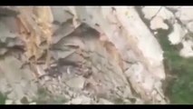 Proposal For Girlfriend  California man climbs up huge rock