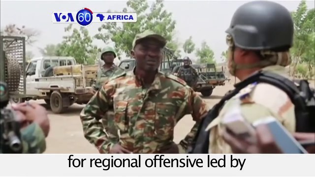 VOA60 Africa - Cameroon Boko Haram targets the town of Kerawa