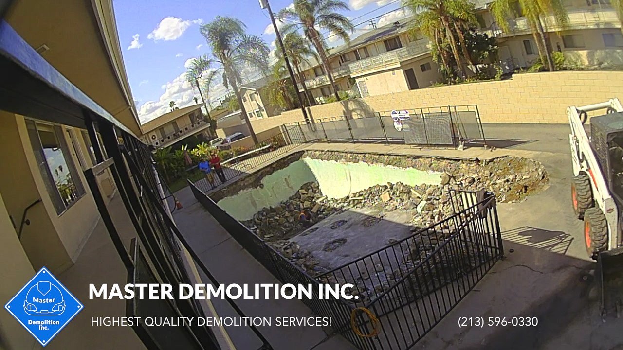 Partial Pool Demolition in Arcadia