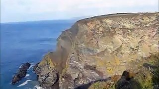 warning dont get close to cliff edge,s North_Cliffs.flv