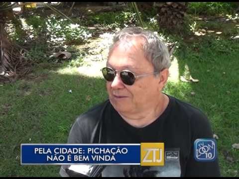 07-04-2016 - ZTJ PELA CIDADE: PICHAÇÃO NÃO É BEM VINDA - ZOOM TV JORNAL