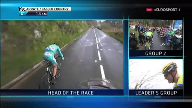 Bask Turu'nda kraliçe etabın galibi Diego Rosa